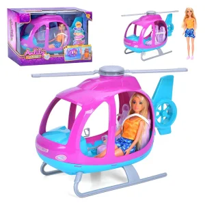 Anlily - Poupée avec avion