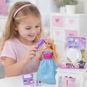 Anlily - Poupée avec commode