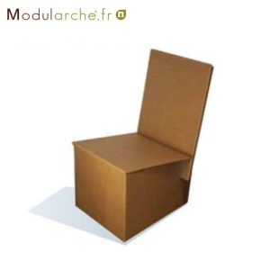 Fauteuil en carton –  écologique et design pour vos espaces