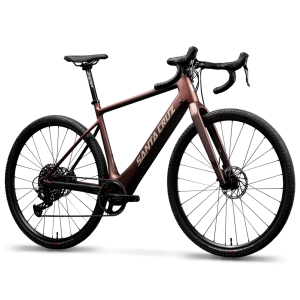 SANTA CRUZ Skitch 2026 | Gravel électrique Drop Bar | Matte Red