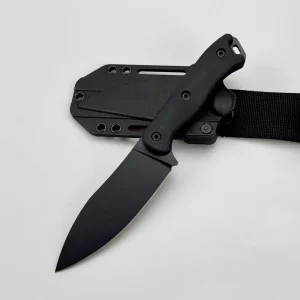 Couteau bushcraft D2 lame fixe camping survie