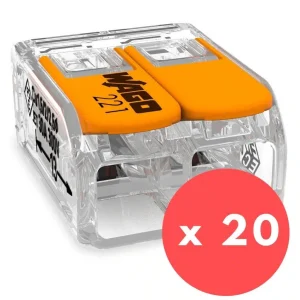 WAGO 221-612 : Lot de 20