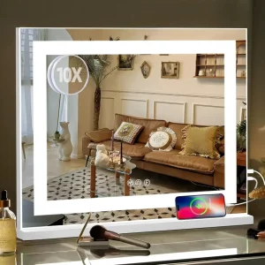 Miroir Maquillage LED – Lumière Parfaite pour un Maquillage Précis